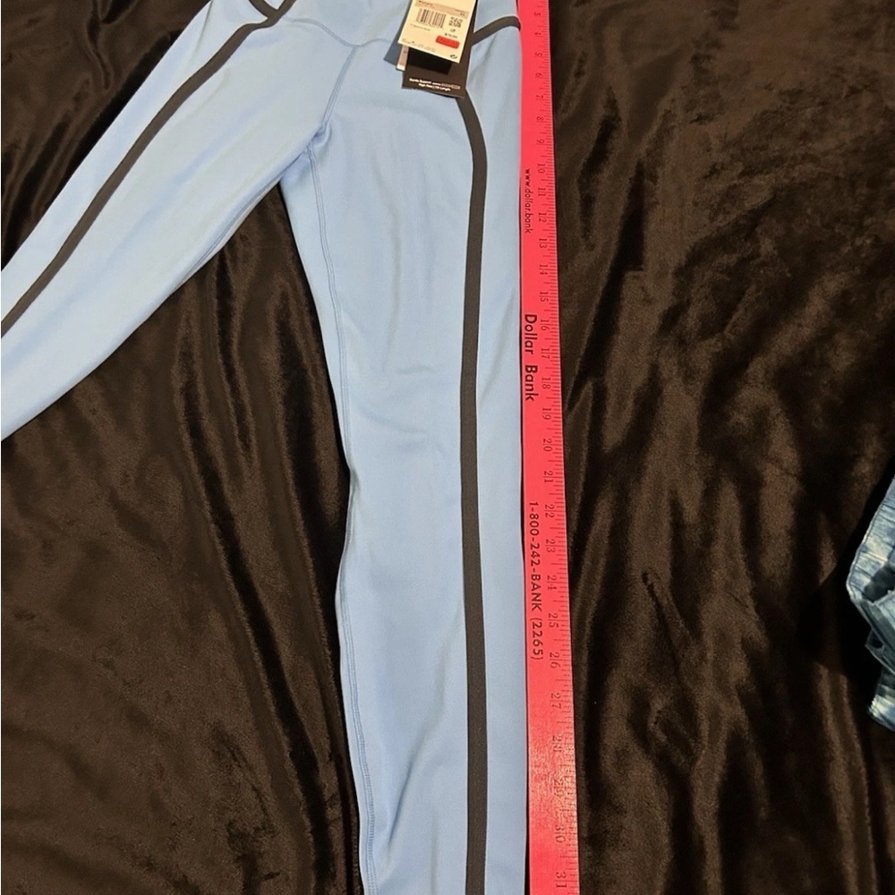 Women Nike One Dry-Fit High-Waisted 7/8 Legging Sz.Xs/Sm/XLg. Sky Blue HJ1137412 - Picture 11 of 16